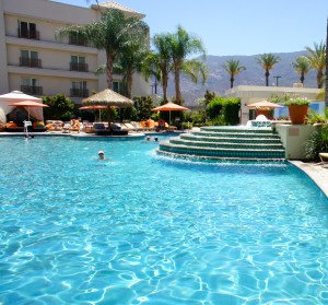 Pool Area at Harrahs