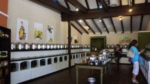 You can taste to your hearts desire at the Seaport Oil, Vinegar and Wine shop. So many combinations.