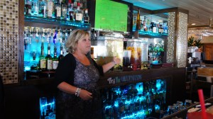 Edgewater Grill is literally on the edge of the water. Did I mention they infuse their own alcohol? Yeah, it is that cool.